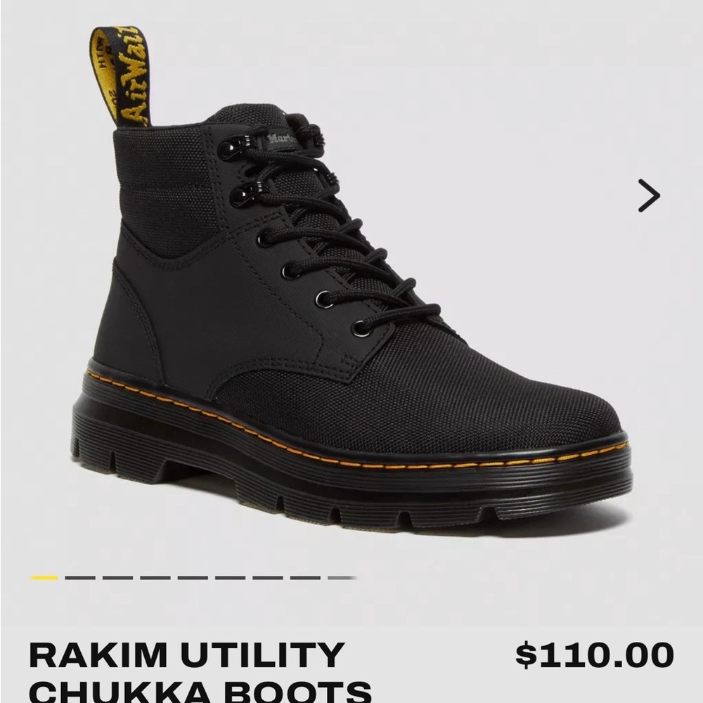 Dr. Martens Black Chukka Boots